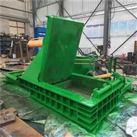 Small horizontal scrap iron sheet compactor, easy to pull can compactor manufacturer