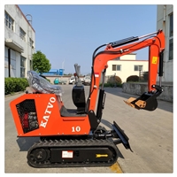 Spiral drill excavator, small excavator KV10 type accessory parts