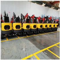 KV20 small excavator for digging cable trenches, excavator for digging railing pits, micro excavator