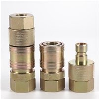 Hydraulic quick connector KJ opening and closing hydraulic quick connector