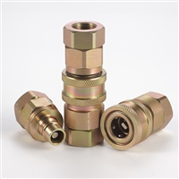 Jiangsu manufacturer direct delivery HS-S9 open close hydraulic quick connector&# 40; Carbon steel; ( 011)