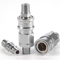 QKD153 single opening and closing pneumatic quick connector&# 40; Small body&# 41; ( Carbon steel; ( 061)