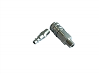Hydraulic quick connector opening and closing pneumatic hydraulic quick connector HS-25&# 40; Brass material&# 41; Manufacturer Wholesale