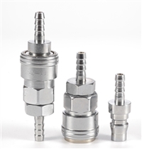 Hydraulic quick connector single hand semi-automatic hydraulic quick connector HS-AA carbon steel material wholesale supply