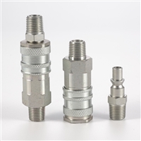 Hydraulic quick connector and pneumatic quick connector HS-320; Carbon steel material; Durable manufacturer direct supply