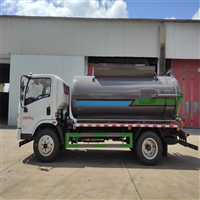 Dongfeng 8-ton water containing sludge removal truck