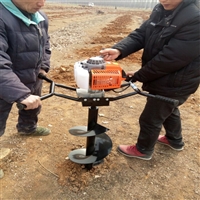 Tree planting digging machine, gasoline portable planting drilling machine, high work efficiency, digging machine
