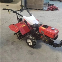 Jiangxi greenhouse diesel powered field machine multifunctional farmland trenching rotary tiller