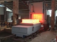 Large scale heat treatment electric furnace 1400 degree trolley furnace for mechanical parts heat treatment