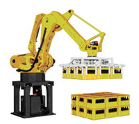 Zhongyilong is a manufacturer of intelligent palletizing robots for large-scale palletizing machines