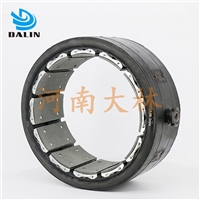 Dalin rubber belt wheel hub flange clutch industrial pneumatic tire clutch manufacturer customization