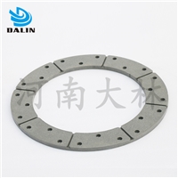 Dalin rubber flange 18 inch water-cooled friction disc manufacturer for sale