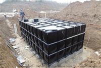 Anti floating buried fire pump station, integrated buried box pump and non floating pump station