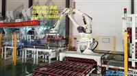 The palletizing robot is efficient, aesthetically pleasing, of high quality, stable and safe, and is a Benson palletizing machine