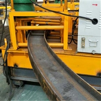 金昌不锈钢管材弯拱机 WGJ350工字钢弯弧机