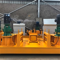 广东250数控液压弯拱机 角钢滚弯握圆弯曲机