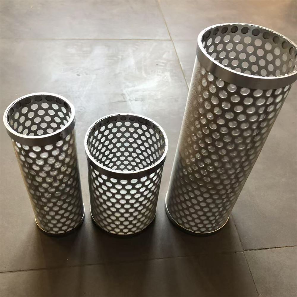 真空泵丝网不锈钢滤筒用途和特性