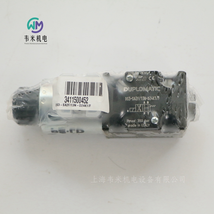 DUPLOMATIC迪普马板式安装电磁阀DS3-SA2F/13N-D24K1/F