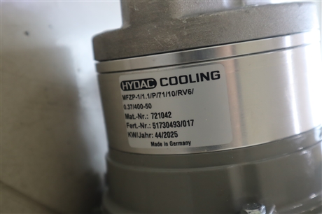 MFZP-1/1.1/P/71/10/RV6/0.37/400-50 721042 51730493 HYDAC