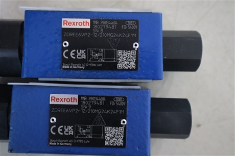 ZDREE6VP2-1X/210MG24K24F1M R901344604 力士乐REXROTH比例减压阀