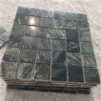 家居客厅 少林黑莱姆石小方砖 圆柱小长条洞石马赛克 黑京砖石