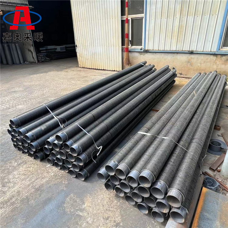 农业大棚用工业用翅片管 高频焊翅片管带法兰规格