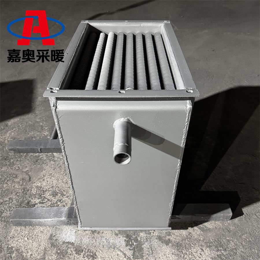 名贵花卉用翘片散热器串联安装 电厂气气换热器厂家供应