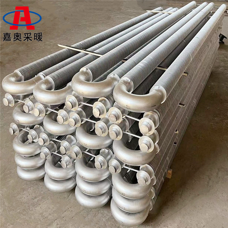 洗煤场用缠绕式翅片管散热器 高频翅片管散热器生产厂
