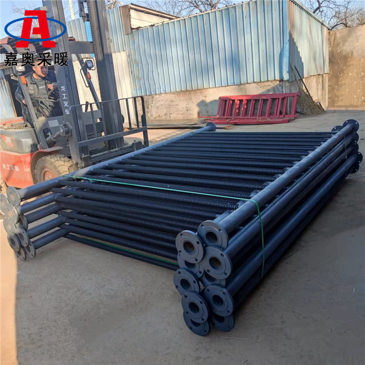 猪舍用无缝管翅片管散热器 DN32翅片管散热器使用方法