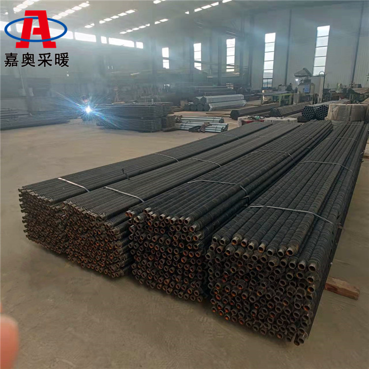蘑菇大棚用无缝管翅片管散热器 翅片管不锈钢散热器价格
