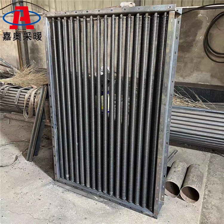 花卉大棚用无缝管翅片管散热器 热镀锌钢制高频焊翅片管定制