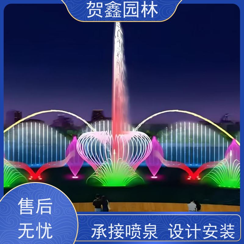  酒店喷泉设计制作 一维喷泉设备加工厂家 低压喷泉安装调试 喷泉安装