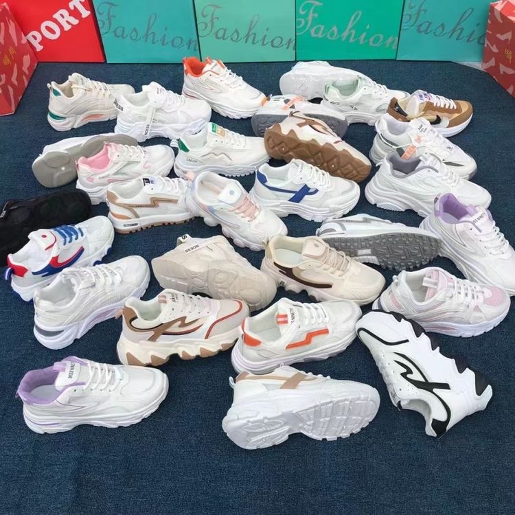 杂款老爹处理批地摊鞋库存鞋品牌库存一手货源5-20元