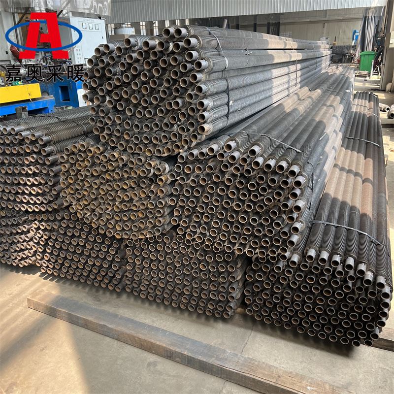 大型车间用整体型螺旋翅片管 蒸汽螺旋不锈钢铝翅片管型号