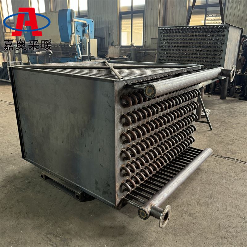 奶牛场用空气蒸汽热交换器 碳钢空气预热器加工