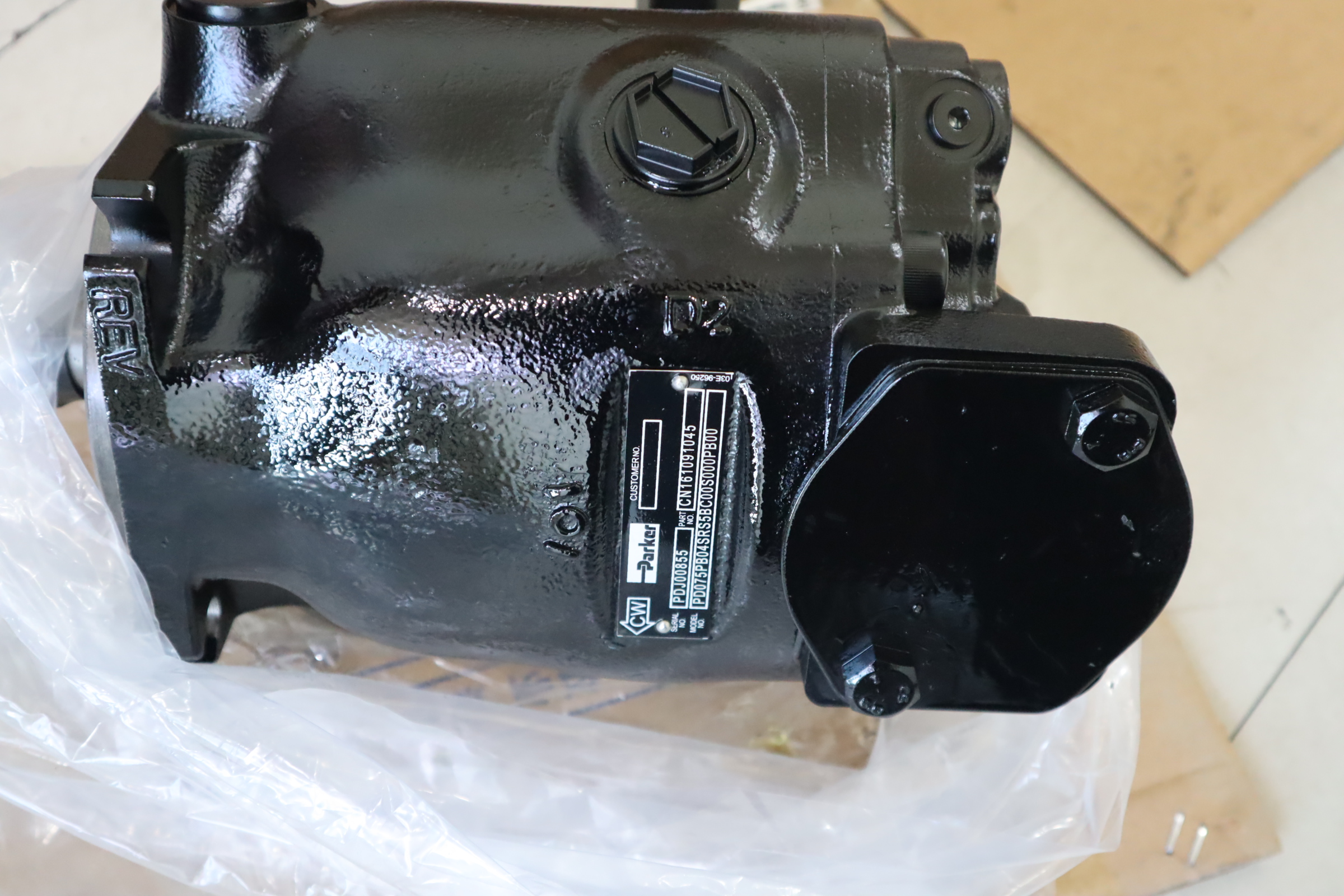 PD075PB04SRS5BC00S000PB00 PDJ00855 CN161091045 派克PARKER