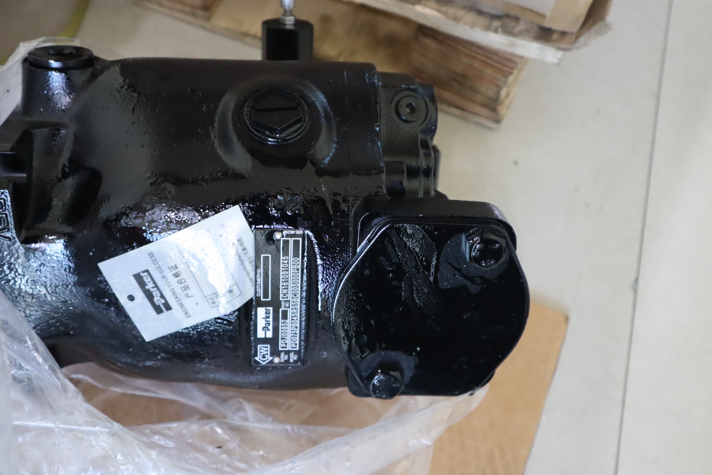 PD075PB04SRS5BC00S000PB00 PDJ00855 CN161091045 派克PARKER