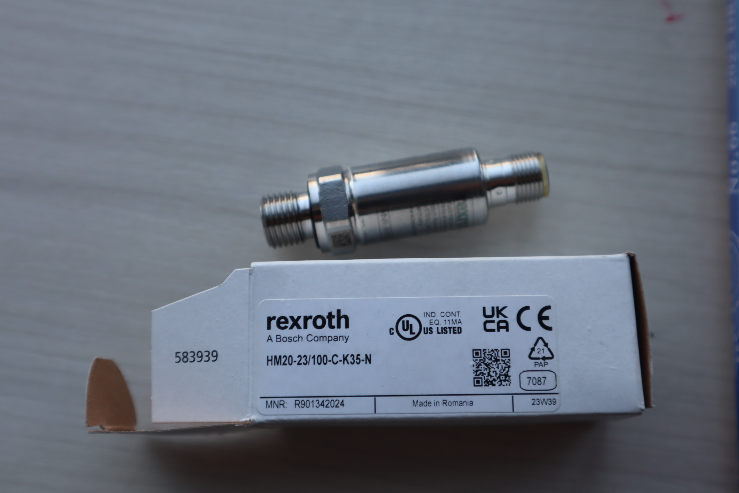 HM20-23/100-C-K35-N R901342024 HM20-2X/100-C-K35-N 传感器