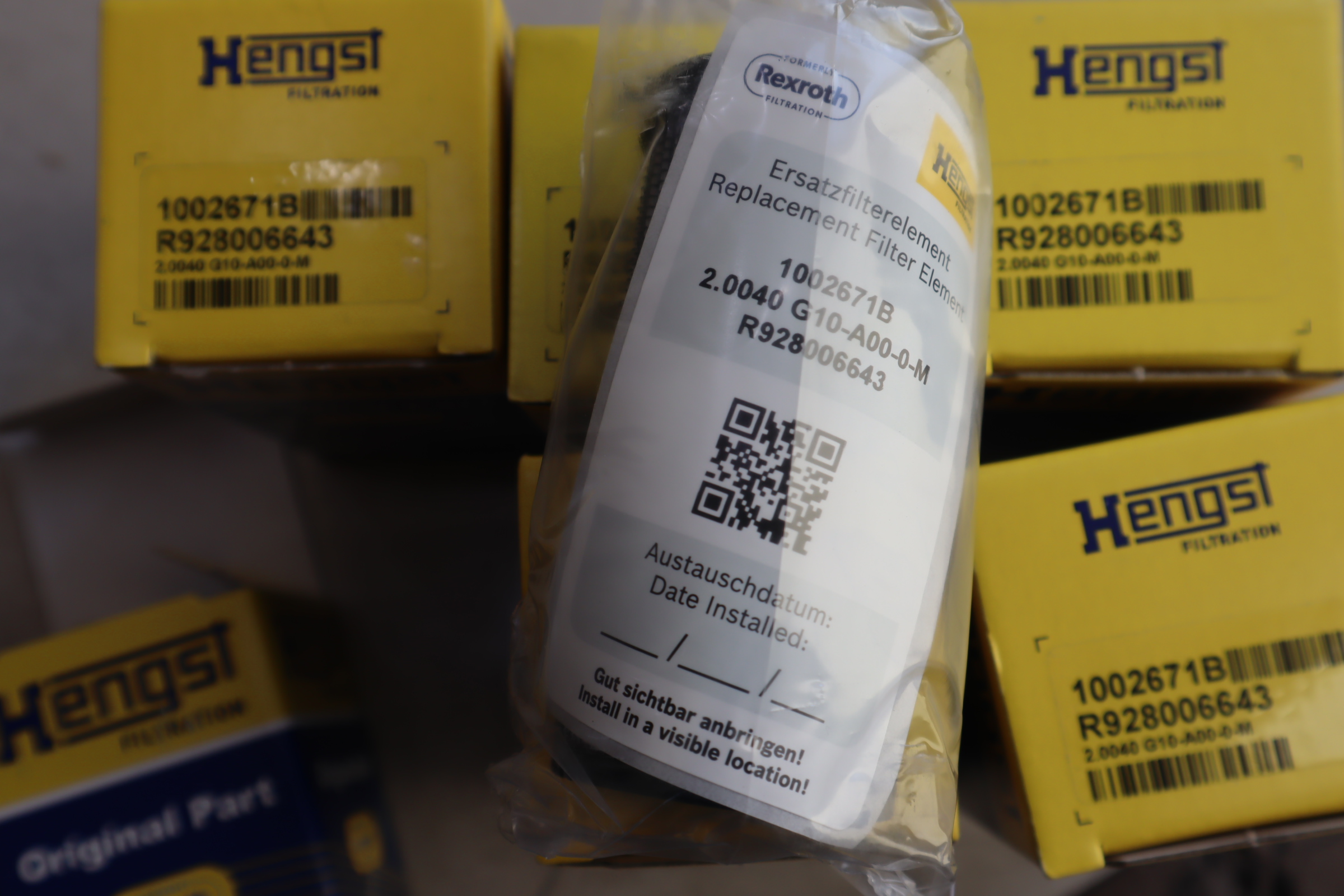 1002671B R928006643 2.0040 G10-A00-0-M 德国汉格斯特HENGST滤芯