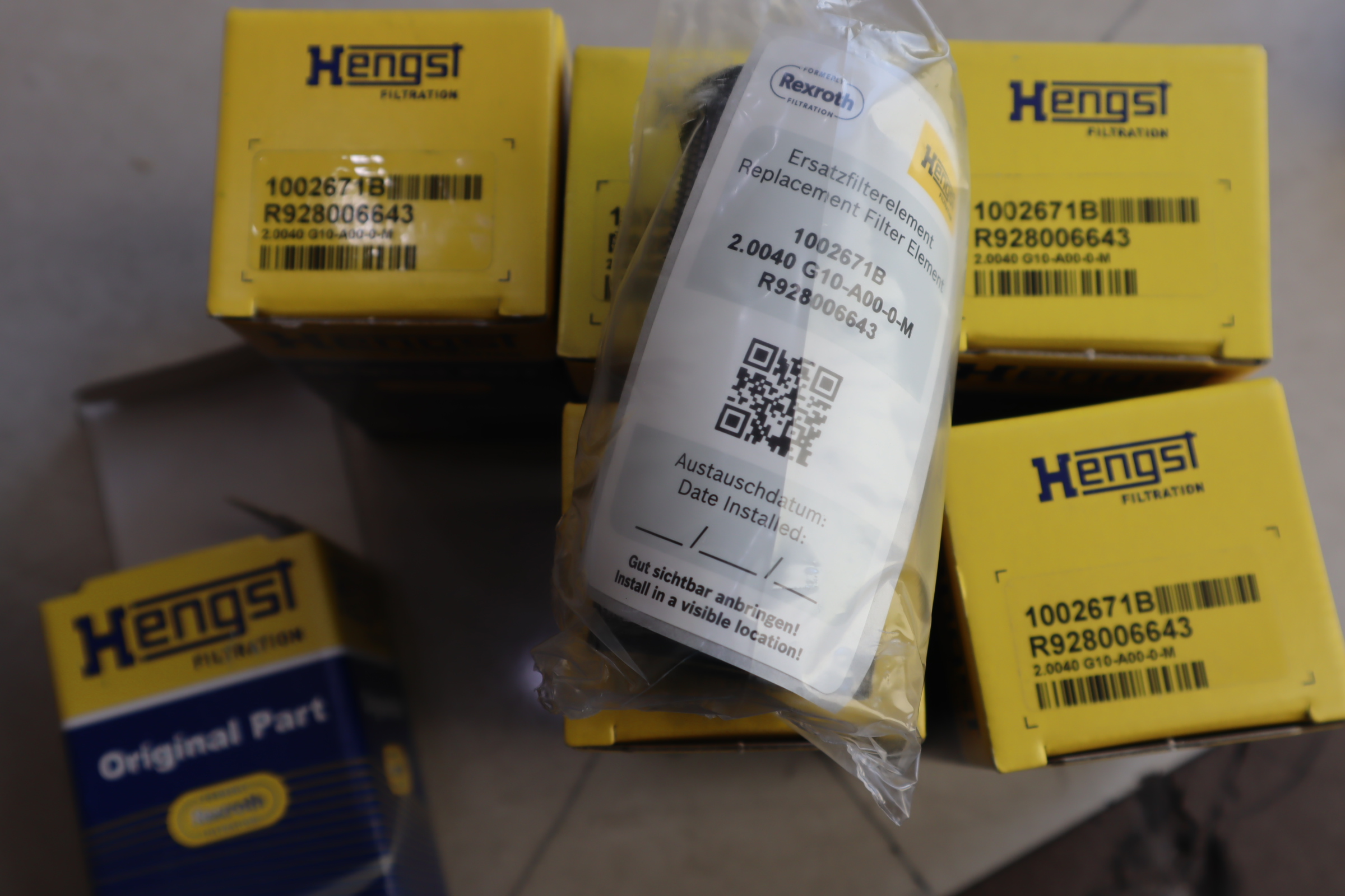 1002671B R928006643 2.0040 G10-A00-0-M 德国汉格斯特HENGST滤芯