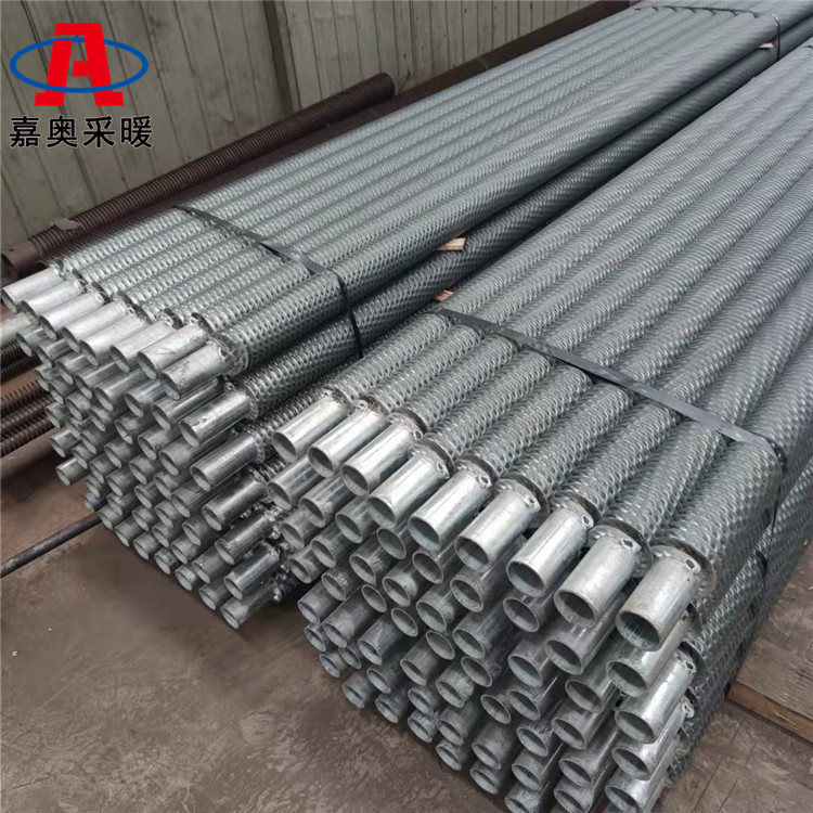 工业车间用整体螺旋翅片管 翅片管冷凝器安装