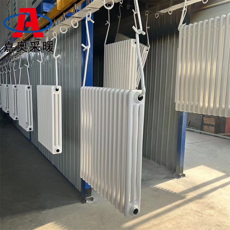 民用椭圆管钢六柱暖气片图片