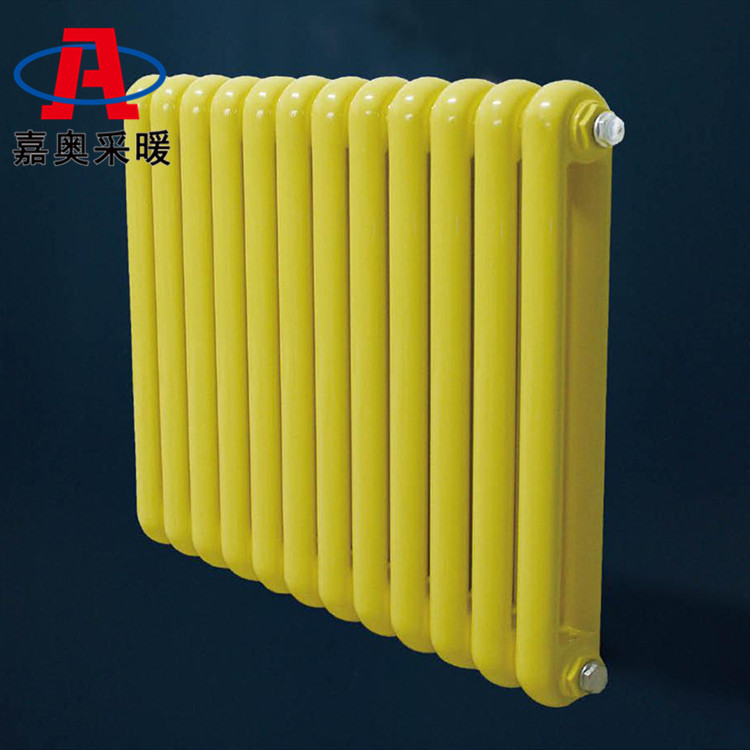 民用钢管圆二柱型暖气片厂家供应