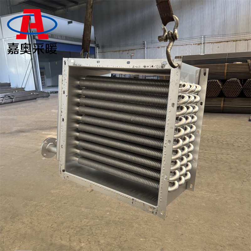 洗煤场用钢铝翅片管换热器 高频焊翅片管散热器厂家报价