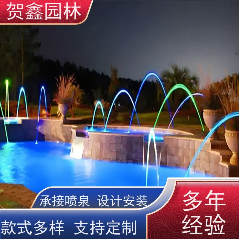  湖面喷泉生产厂家 河道喷泉设备 脚踏喷泉供应商 承接喷泉工程