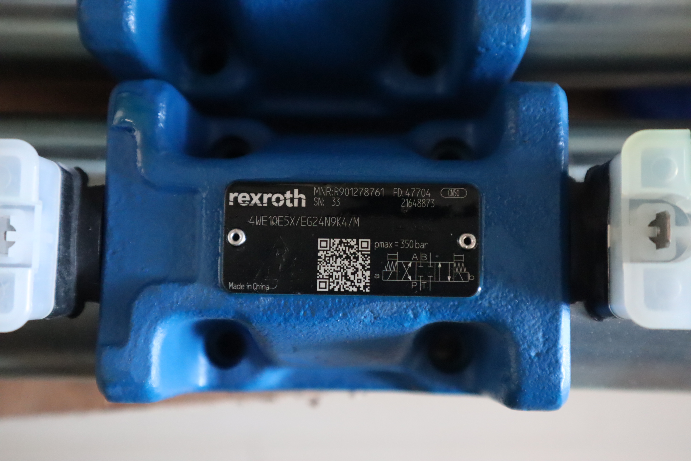 4WE10E5X/EG24N9K4/M R901278761 4WE10E50/EG24N9K4/M 力士乐阀