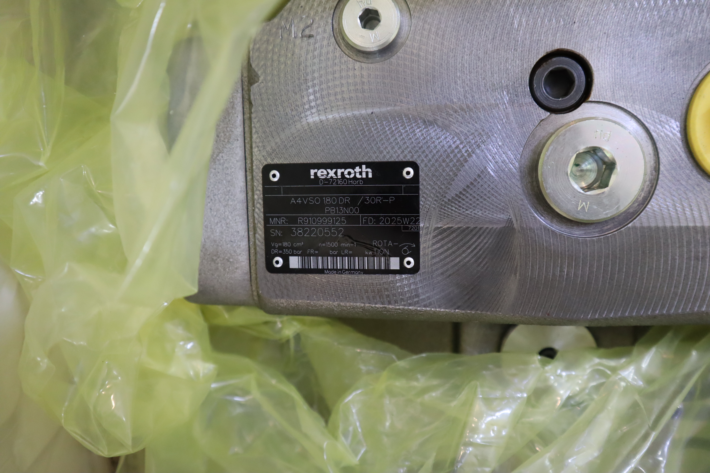 A4VSO180DR/30R-PPB13N00 R910999125 德国REXROTH力士乐柱塞泵