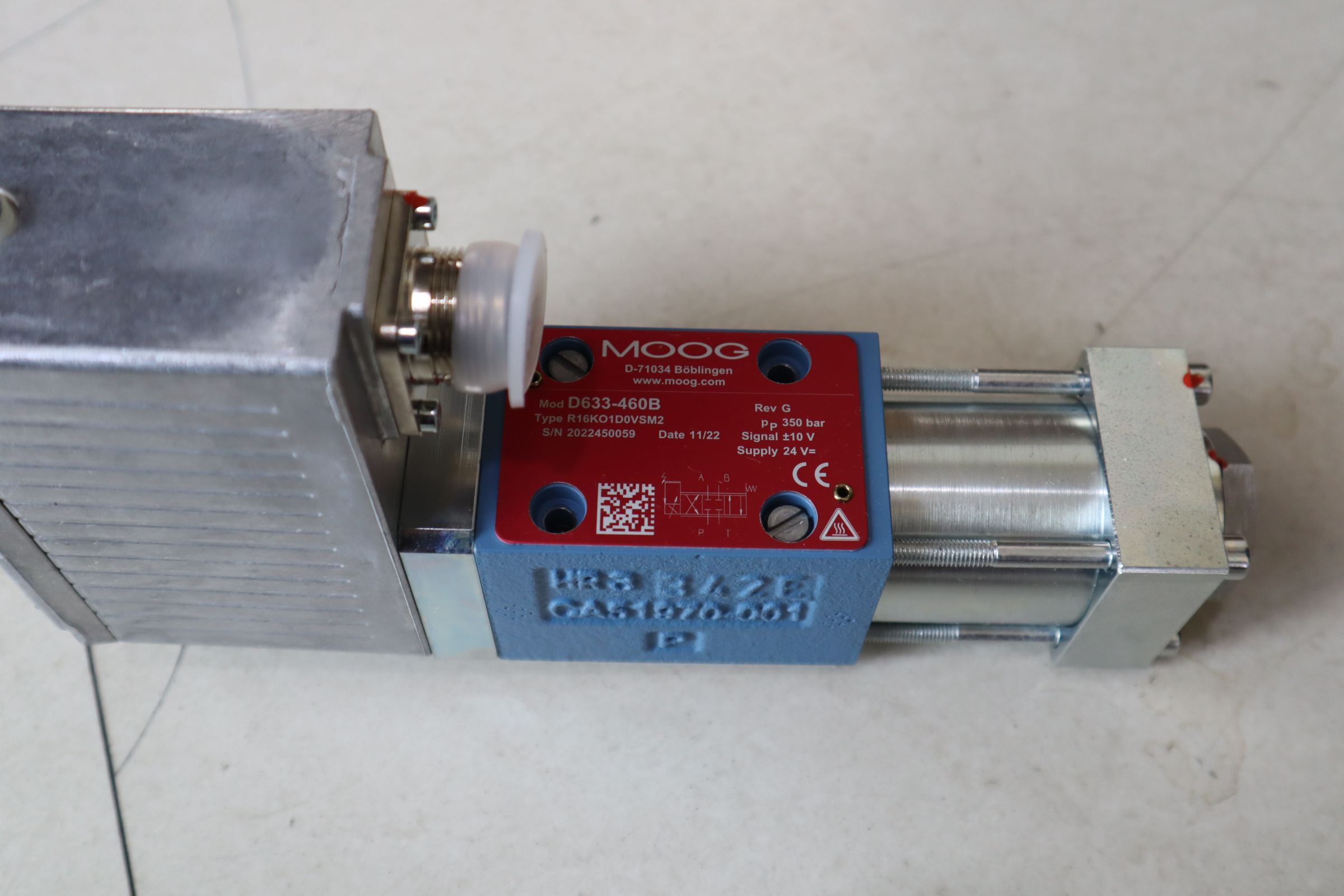 D633-460B R16KO1D0VSM2 D-71034 美国穆格MOOG伺服阀