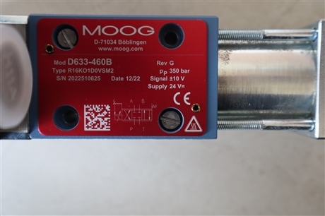 D633-460B R16KO1D0VSM2 D-71034 美国穆格MOOG伺服阀