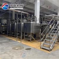 整套核桃乳饮料生产设备 全自动杏仁露饮料加工流水线